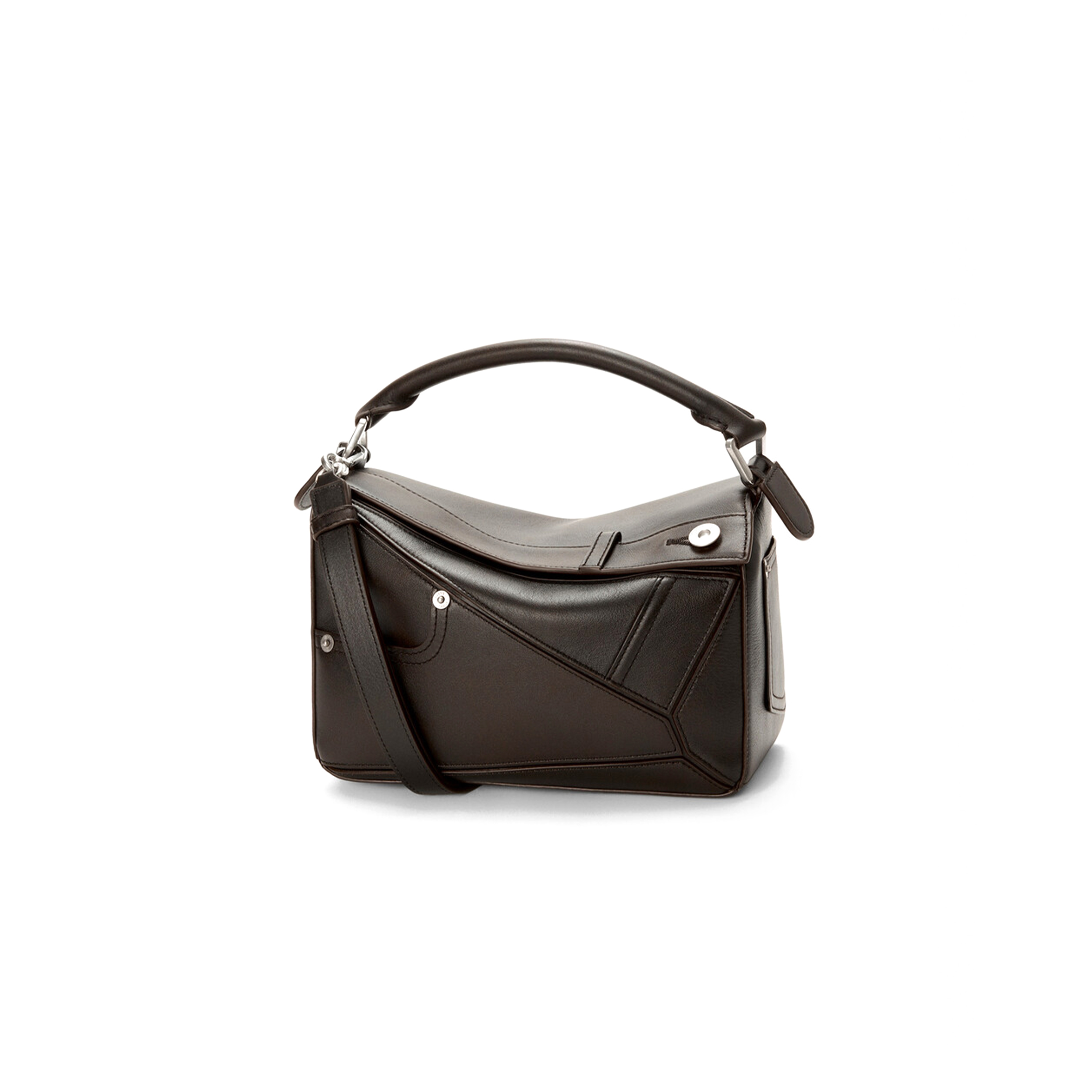 LOEWE PANTA SMALL PUZZLE BAG IN SHINY CALFSKIN A510S21XCQ (24*16.5*10.5cm)